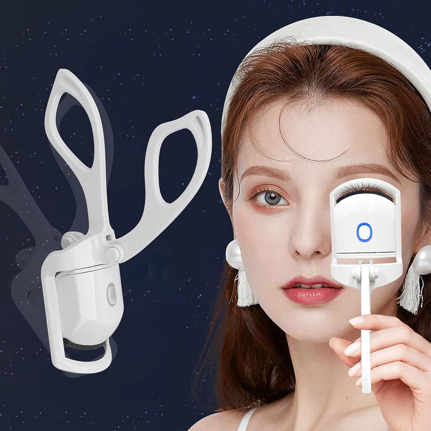 Heated Eyelash Curler for Long-Lasting Curls - Instant Lash Luxe