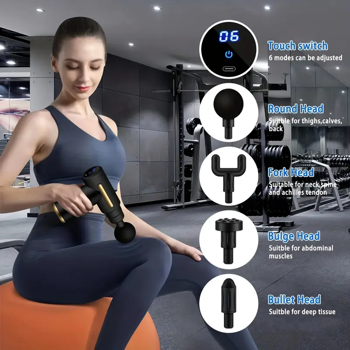 Cordless Deep Tissue Massage Gun